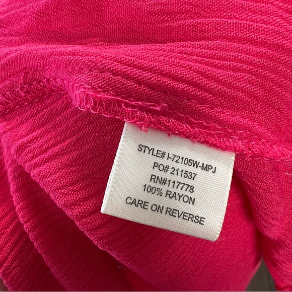 LOVESTITCH pink kimono midis dress SZ MED - Picture 8 of 9